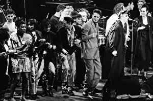 Wembley Prints: Ben Volpeliere-Pierrot and Boy George performing at the Stand by Me