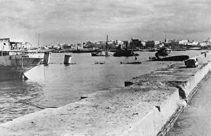 Benghaz bombing, the plan was to destroy the harbour and storage facilities at Benghazi