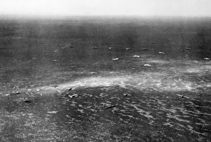 Libya Prints: Benina Airfield, Benghazi. Italian aircraft destroyed by the RAF after the battle for
