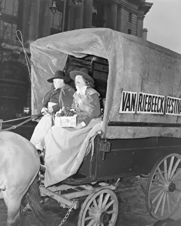Custom Prints: Bennett Staff Phographer April 6th Voortrekkers covered wagon takes grapes to St