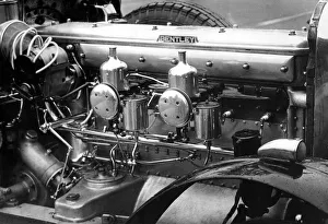 This Bentley 8-litre engine was built in 1930-towards the end of the Bentley Era