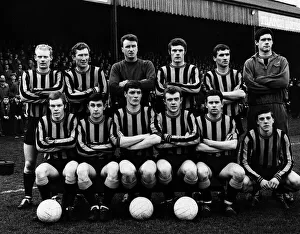 Berwick Rangers FC Team who beat Glasgow Rangers in Scottish Cup 1967 football strip in