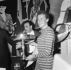 Cycling Prints: Beryl Burton, presented with Top Sportswoman of the Year Awards at a luncheon