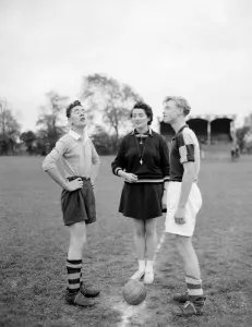 00229 Prints: Beryl Pugh one of a handful of women Football Association referees