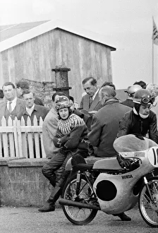Beryl Swain, motorcycle road racer and the first woman to compete solo in a TT road race