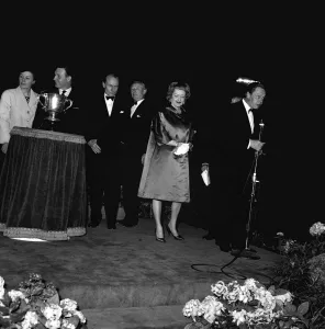 Bette Davis May 1963 Actress Special Celebrity Guest at Greyhound Racing All Star