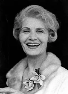 Betty Astell the actress wife of comedian Cyril Fletcher. May 1971 P016880 Betty Astell the actress wife of comedian Cyril Fletcher. May 1971 P016880