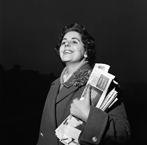 Betty Boothroyd canvassing ahead of the Leicester South East by-election