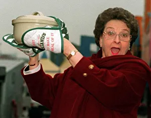 Betty Driver Actress launches Hollands brand of Bettys famous Hot Pot