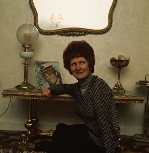 Betty Lawrie mother of Lulu 1993 mother of Scots singer Lulu at home