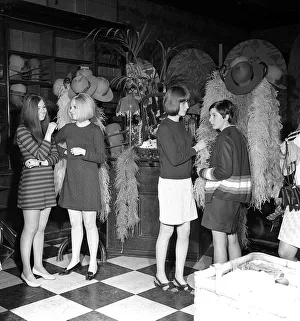 Feather Prints: Biba Boutique fashion centre in London June 1966 Swinging Sixties Collection