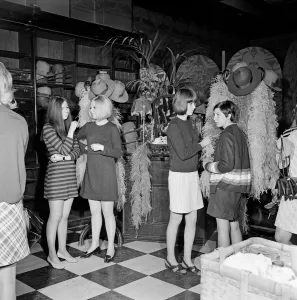 Talking Prints: Biba Boutique fashion centre in London June 1966 Swinging Sixties Collection
