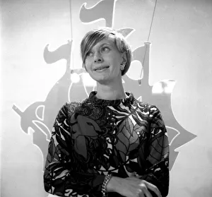 Biddy Baxter, editor of BBCs Blue Peter Childrens TV Programme January 1968