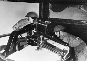 Artillery Prints: The big guns that guard Singapore. (Picture) In one of the gunnery control rooms