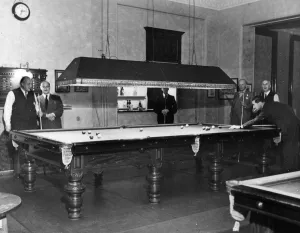 North West Prints: Billiard Room at the Racquet Club, Upper Parliament Street, Liverpool, December 1947