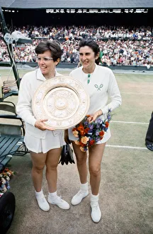 01241 Prints: Billie Jean King was the two-time defending champion and successfully defended her title
