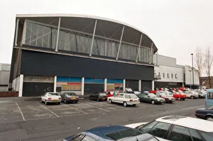 01093 Prints: Billingham Forum, a leisure centre with indoor ice-rink and theatre