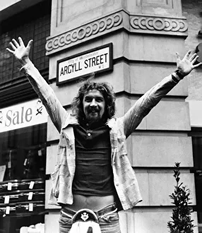 Billy Connolly, Scottish folk singer turned comedian, will be performing at the Palladium