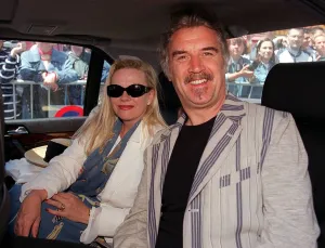 BILLY CONNOLLY & WIFE PAMELA STEPHENSON ARRIVE AT CANNES FILM FESTIVAL - 1997