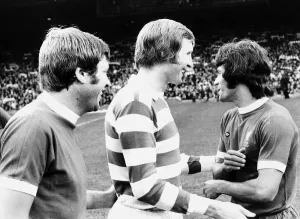 Billy McNeill Testimonial match footballer Celtic FC with Kevin Keegan