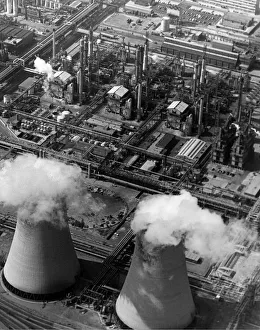 Pollution Prints: A birds eye view of ICI Billingham - the proposed site for the nuclear dump