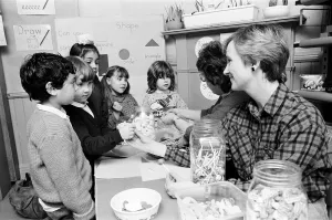 Sweets Prints: Birkby Infant and Nursery school has a shop that makes maths more palatable