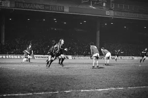 Advertising Prints: Birmingham City 0-1 Fulham, FA Cup Semi-final replay, match action, Maine Road