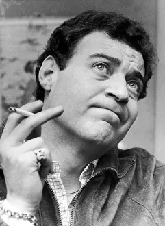 Birmingham Comedian David Ismay smoking a cigarette after cutting down from 40 a day to 8