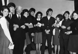 00276 Prints: The Birmingham Evening Mail competition winners meet the Beatles