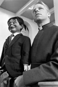 Birmingham Vicar, The Rev. Martin Tunnicliffe (38) from all Saints, shard end