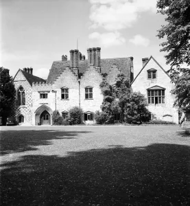 Bisham Abbey Physical Recreation Centre. View of Bisham Abbey building