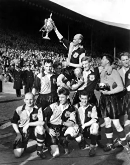 Bishop Auckland 2-0 Hendon, FA Amatuer Cup final at Wembley Stadium