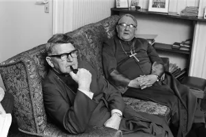 The Bishop of Birmingham, the Rt Rev Laurence Brown and the Archbishop of Birmingham