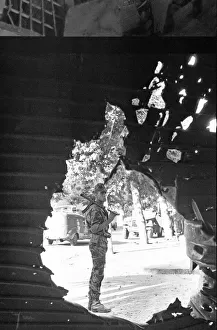 The Bizerte Crisis 1961 A French paratrooper framed in a bullet