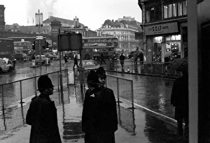 Black Friday in London at 2pm today - cars were obliged to light up in the sudden