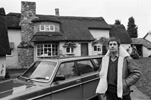 00530 Prints: Former Black Sabbath singer Ozzy Osbourne pictured outside his new house