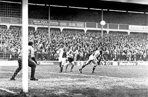 Blackburn Rovers 1 v. Derby County 0. Division Two Football. February 1981 MF01-28-022
