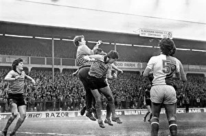 Blackburn Rovers 1 v. Derby County 0. Division Two Football. February 1981MF01-28-032