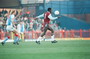 Division Two Prints: Blackburn Rovers v West Ham league match at Ewood Park, Saturday 25th November 1989