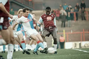 Blackburn Rovers v West Ham league match at Ewood Park, Saturday 25th November 1989