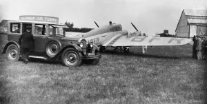 The Blackburn Segrave of the Humber Air Ferry service between Hull and Grimsby