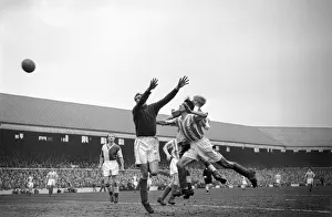 00349 Prints: Blackburn v Stoke, league match Saturday 30th March 1957