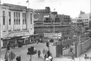 Department Store Prints: Blackers Department Store shortly after it was announced that the store was closing