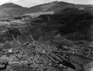 Landscape Prints: Blaenau Ffestiniog is a historic mining town in the historic county of Merionethshire