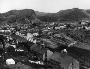 Blaenau Ffestiniog is a historic mining town in the historic county of Merionethshire