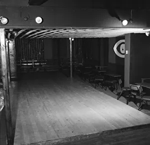 01262 Prints: Blinkers Nightclub Disco, Teesside, Circa 1971. Dance Floor