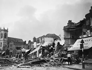 The Blitz was a German bombing campaign against the United Kingdom during the Second