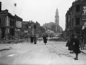 The Blitz was a German bombing campaign against the United Kingdom during the Second