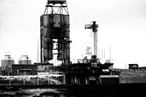 The Blue Streak F11 is tested at the Spadeadam rocket site beside Gilsland