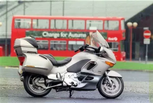 BMW K 1200 LT Motorbike sitting on road September 1999